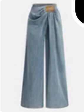 Wide leg jeans